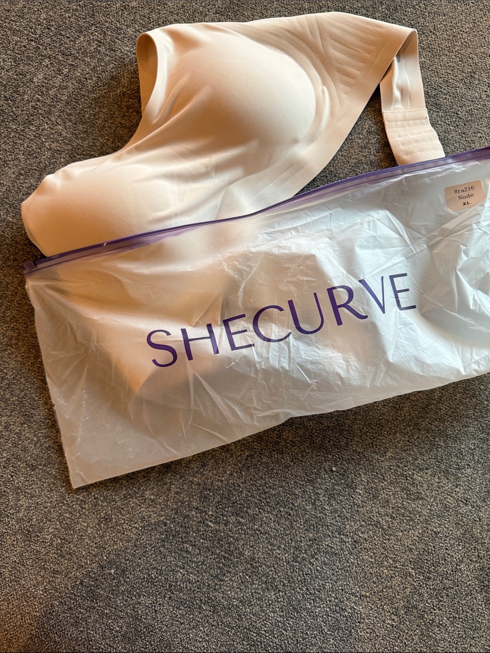 Nude Seamless Comfort Bra Posture Corrector